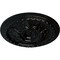 Ekena Millwork Stockport Ceiling Medallion (Fits Canopies up to 6 1/4"), Hand-Painted Black Pearl, 28"OD x 2 3/4"P CM28STBPS - alternate 2